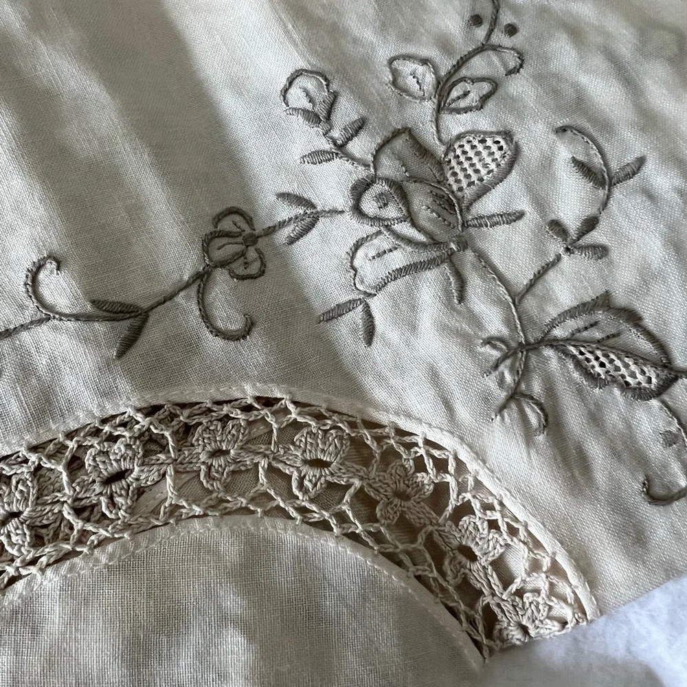 Tessile vtg embroidered